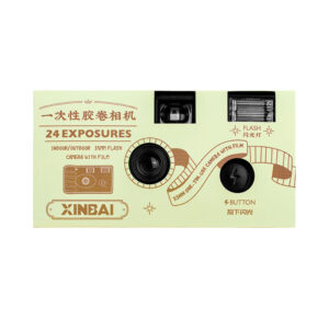 Disposable Film Camera with 24 Exposures